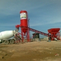 Simple Dry Mix Concrete Batching Plant