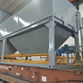 Container type transportable cement silos for batching plants