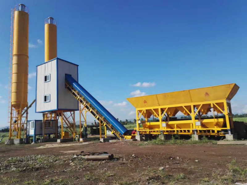 Stationary Concrete Batching Plant