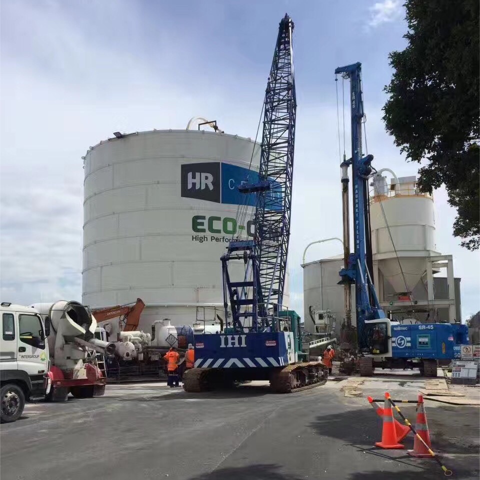 2000T cement transit silo in New Zealand
